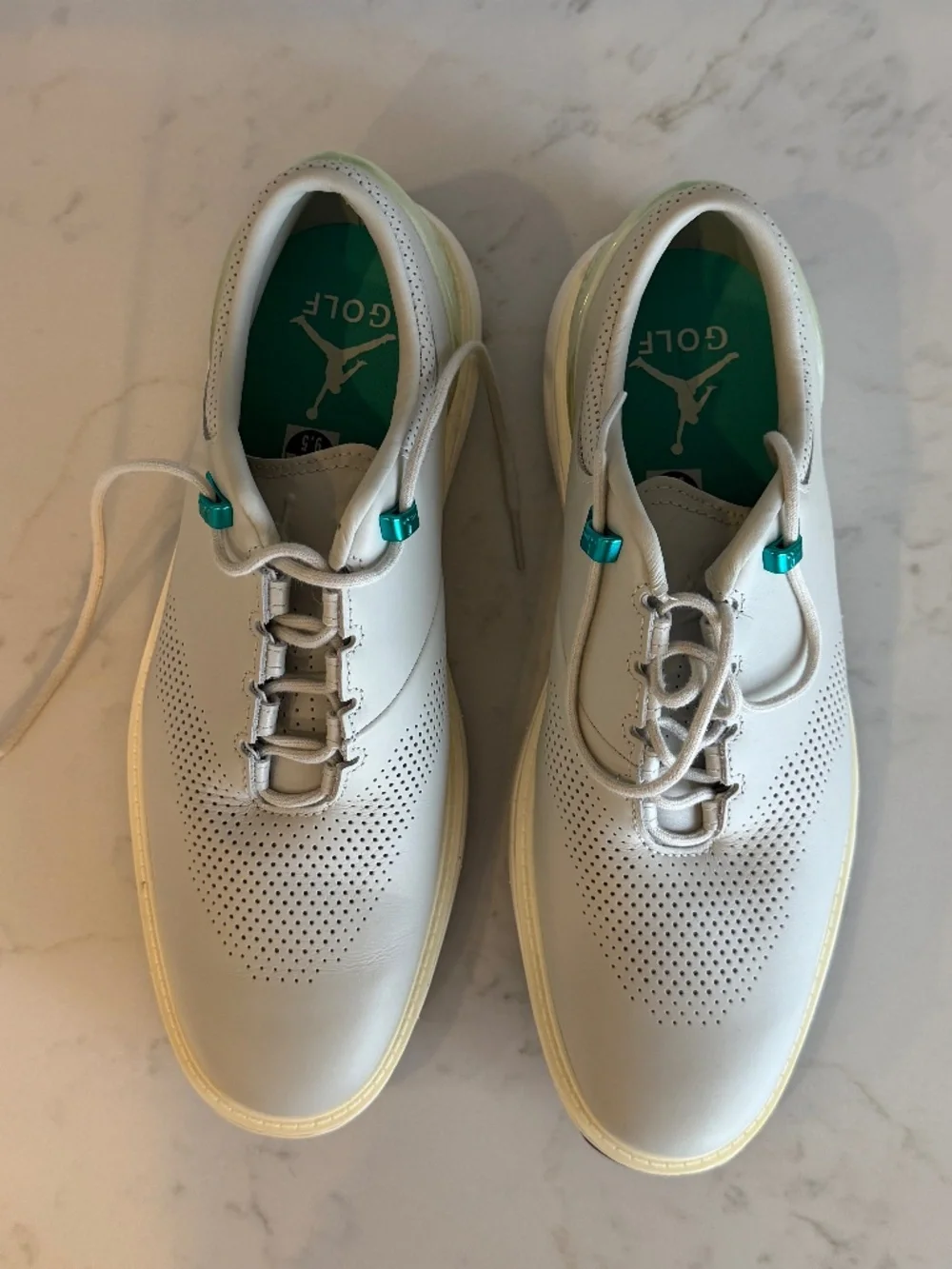 Nike Air Jordan ADG 4 Grey Fog White Cement GOLF SHOES | Mens Size 9.5